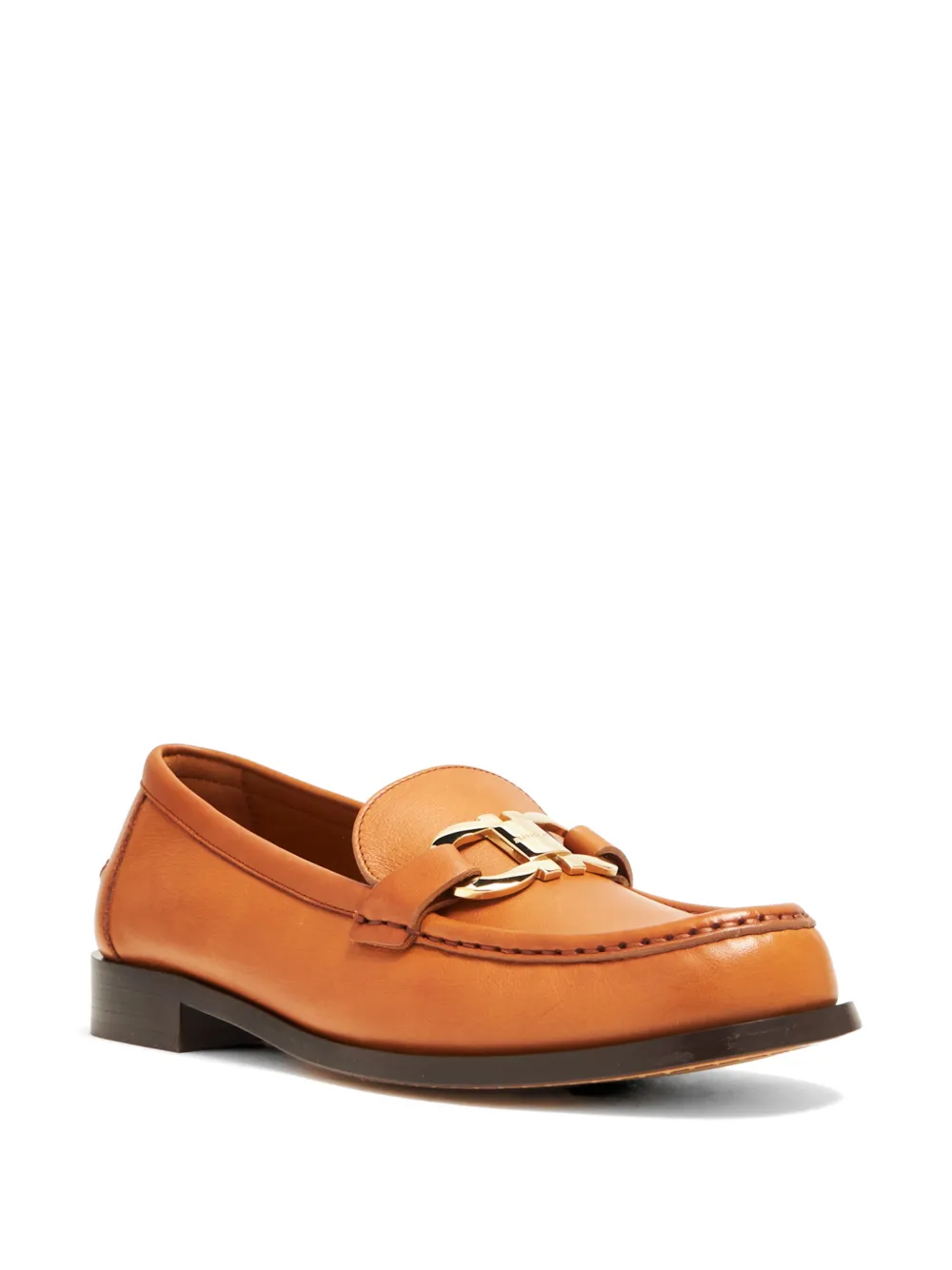 Ferragamo Gancini leather loafers Bruin