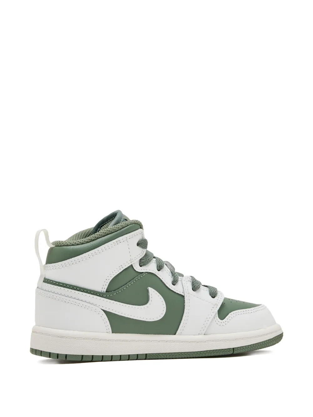 Nike Kids Air Jordan 1 Mid sneakers Groen