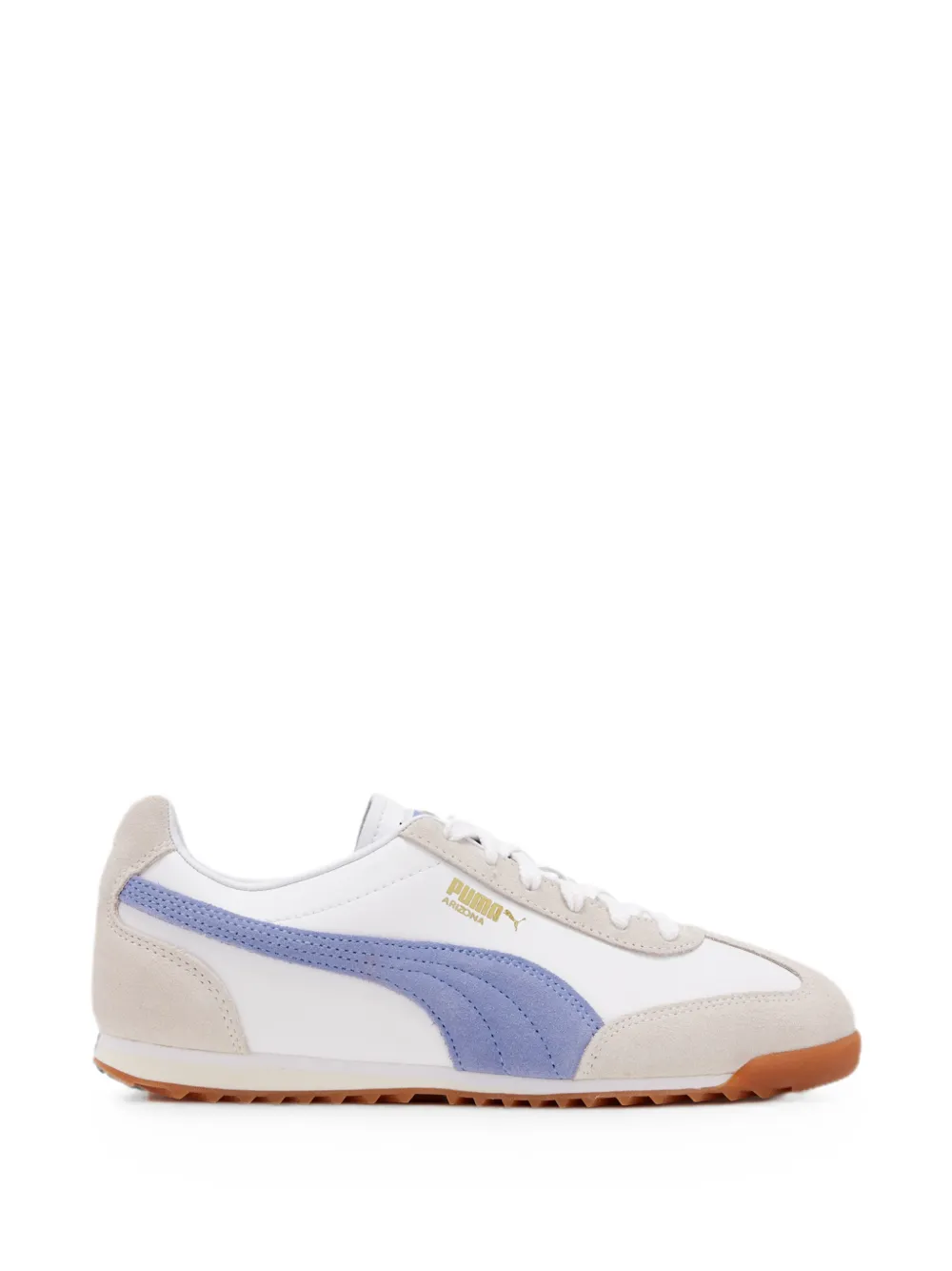 PUMA Arizona suede-trim sneakers - Weiß