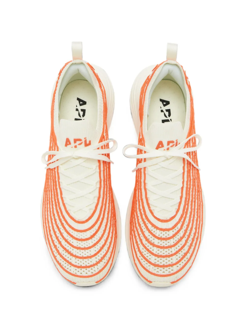 APL: ATHLETIC PROPULSION LABS TechLoom Zipline wavy sneakers Beige