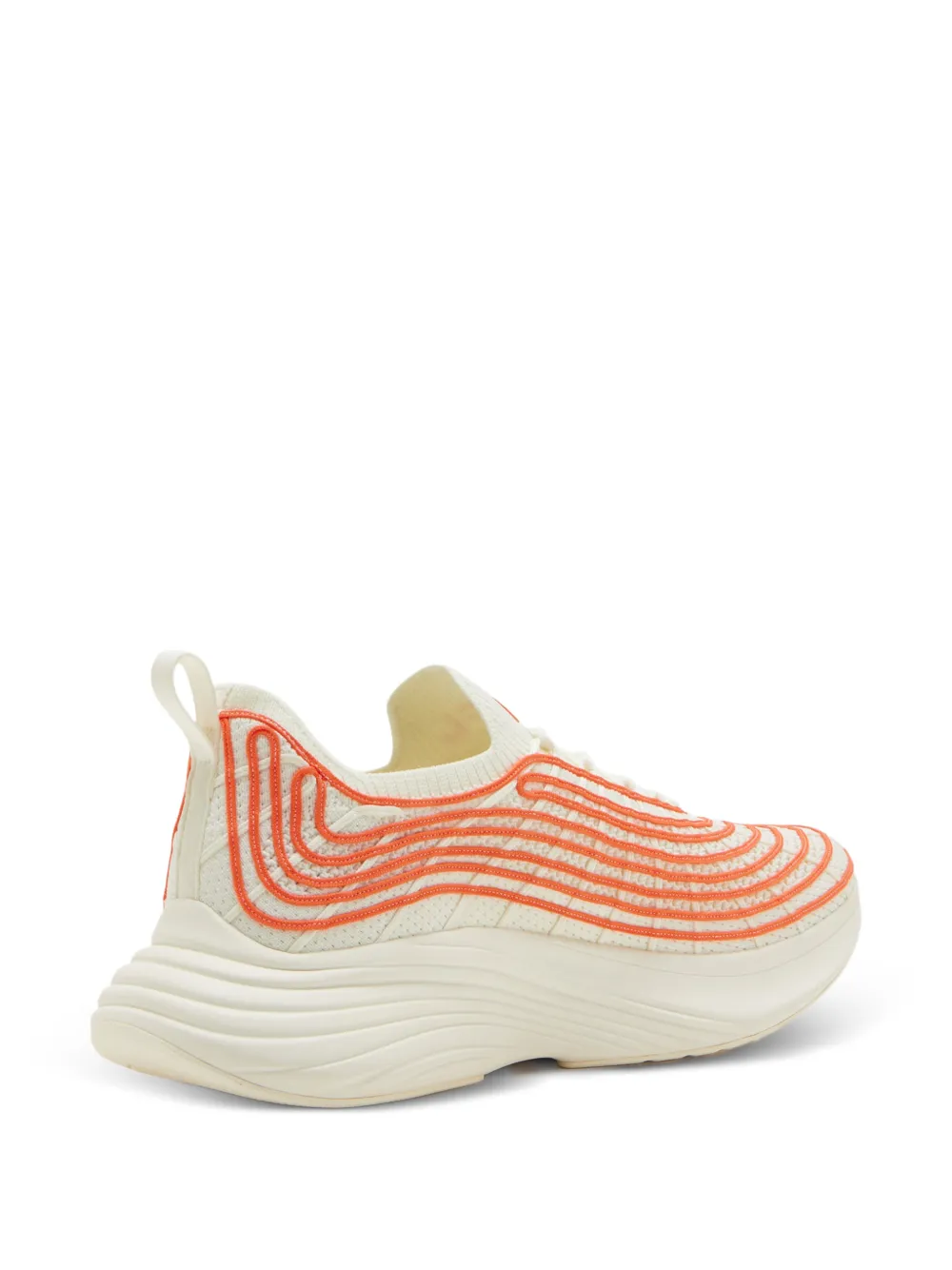 APL: ATHLETIC PROPULSION LABS TechLoom Zipline wavy sneakers Beige
