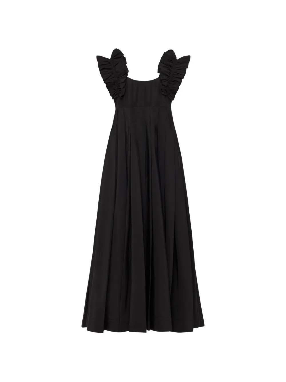 Cinq A Sept Abito con ruches - Nero