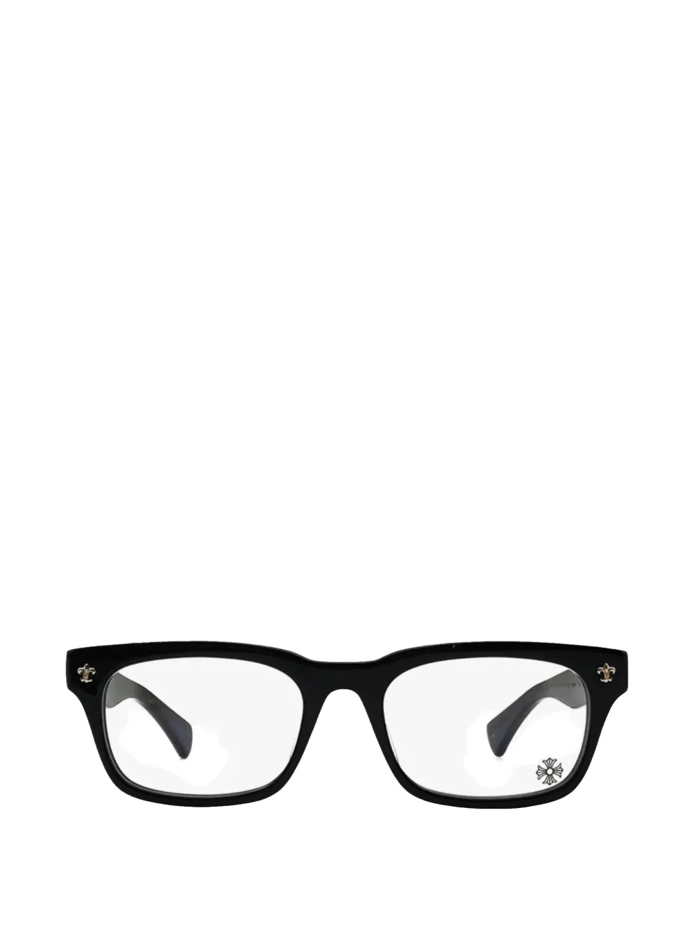 Chrome Hearts Gittin Any? rectangle-frame glasses - Nero