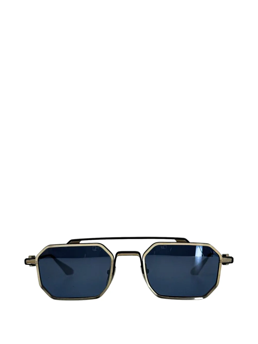 Chrome Hearts Rump geometric-frame sunglasses - Oro
