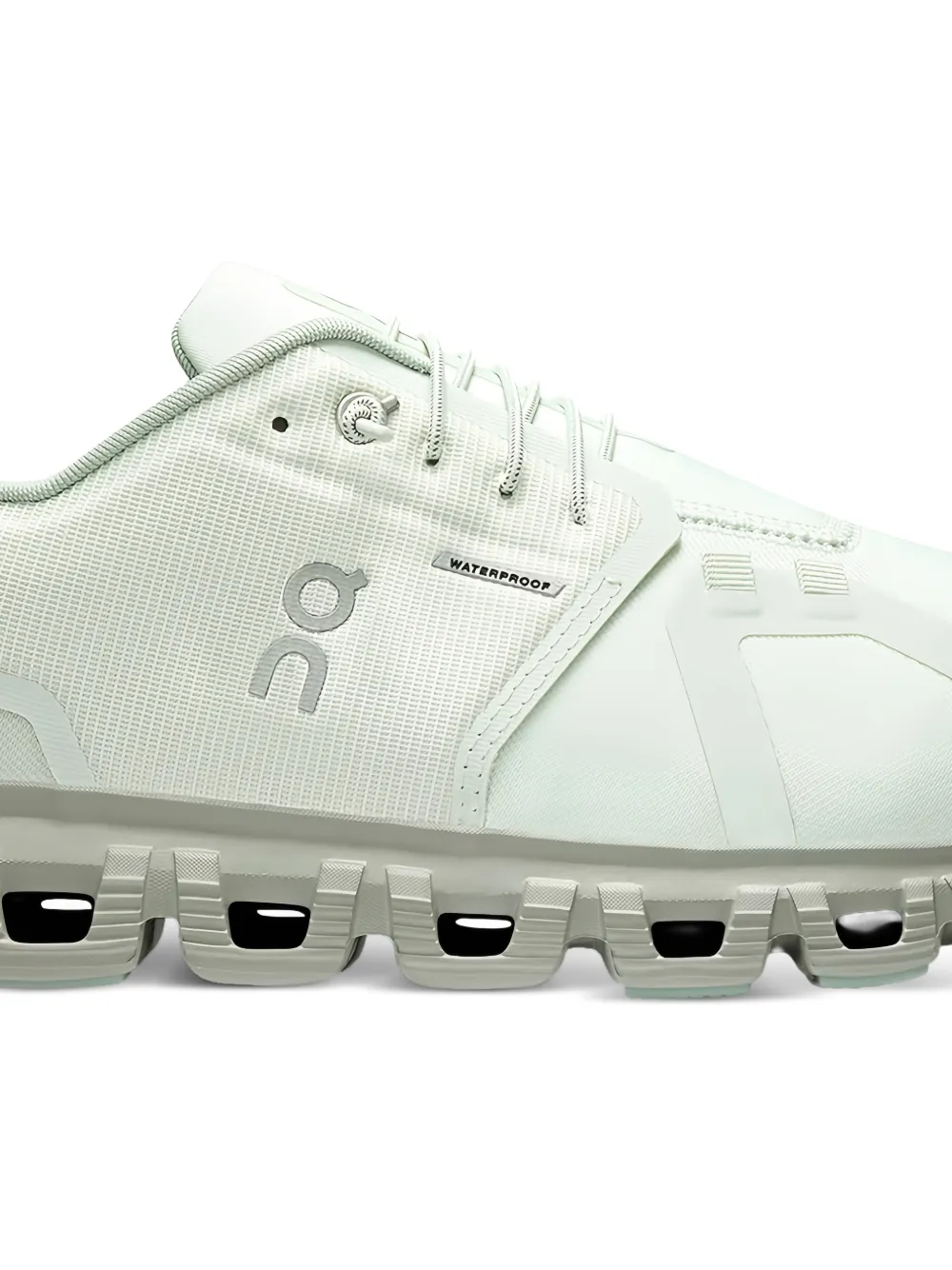 On Cloud 6 "Iceberg Tin" sneakers Wit