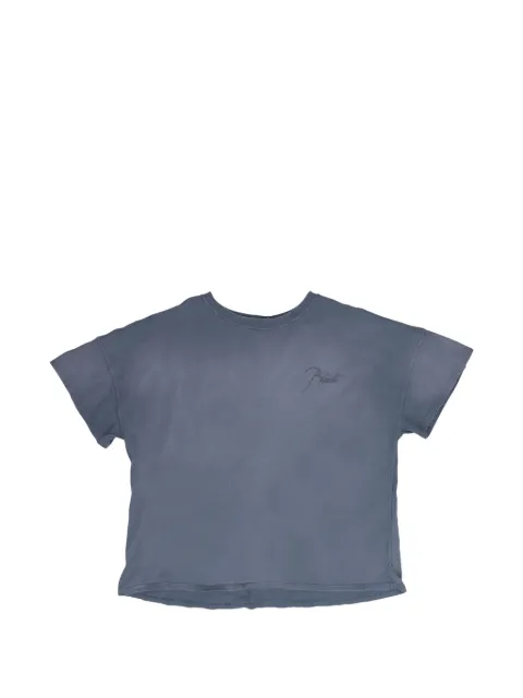 RHUDE camiseta con logo Reverse bordado