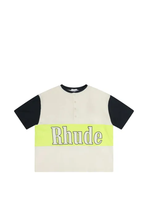 RHUDE パネル Tシャツ