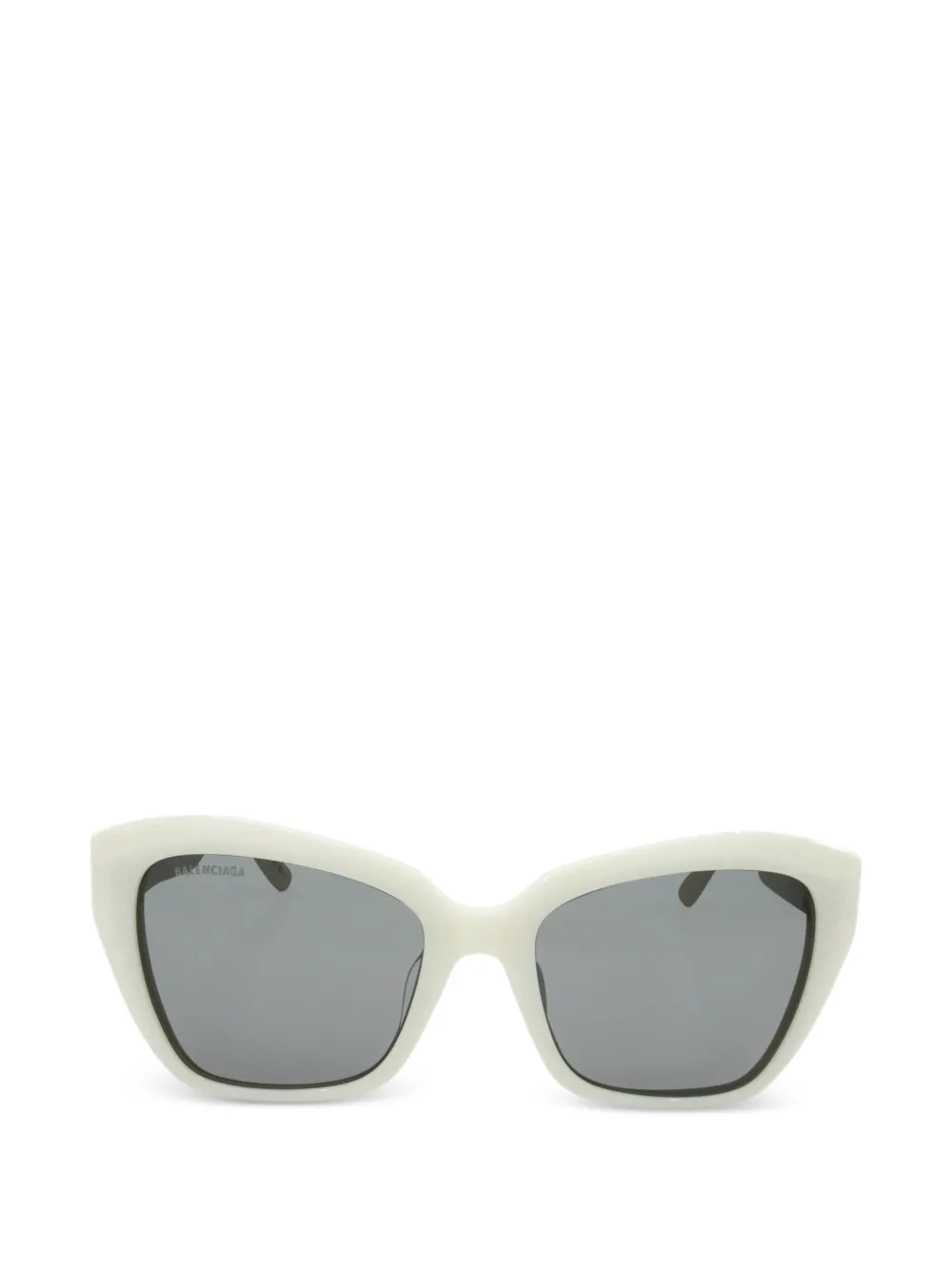 Balenciaga geometric-frame sunglasses - Toni neutri