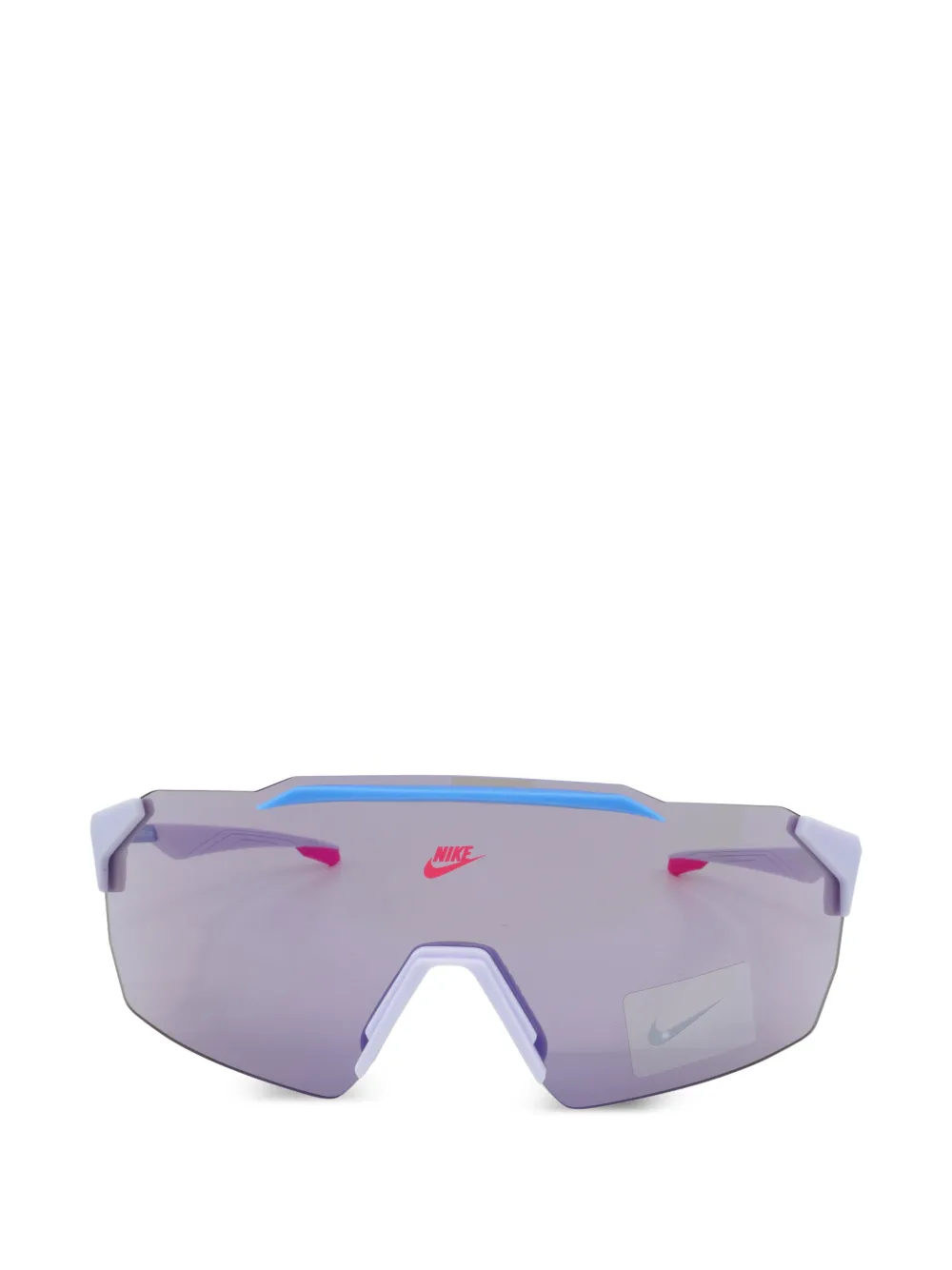 Nike Limitless Shield mirrored sunglasses - Blu