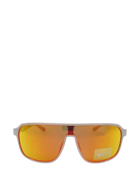Nike Flyer geometric-frame sunglasses