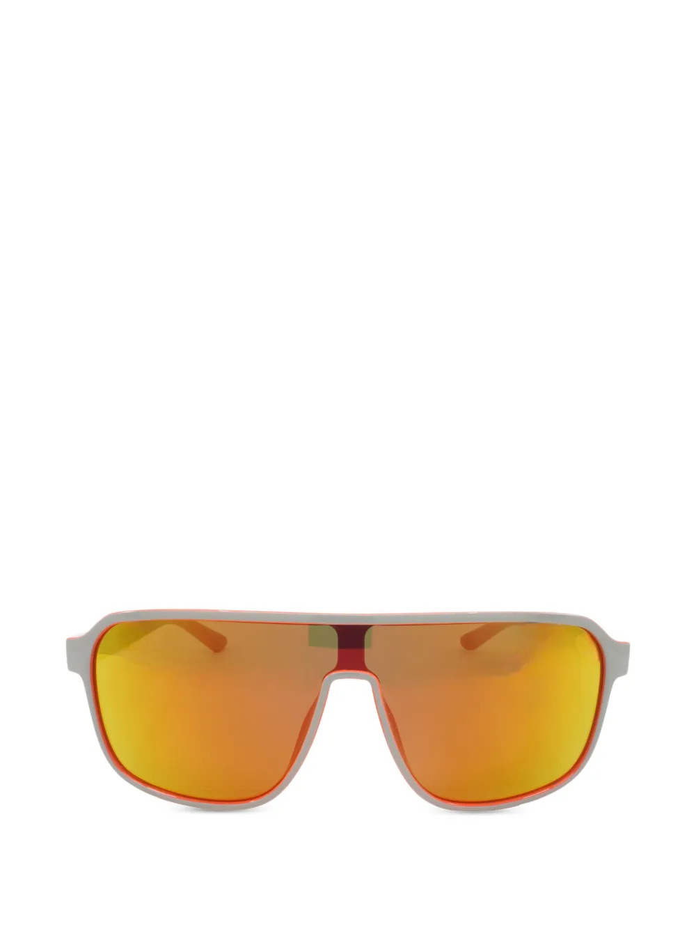 Nike Flyer geometric-frame sunglasses - Grigio
