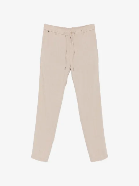 BOSS drawstring-waist trousers