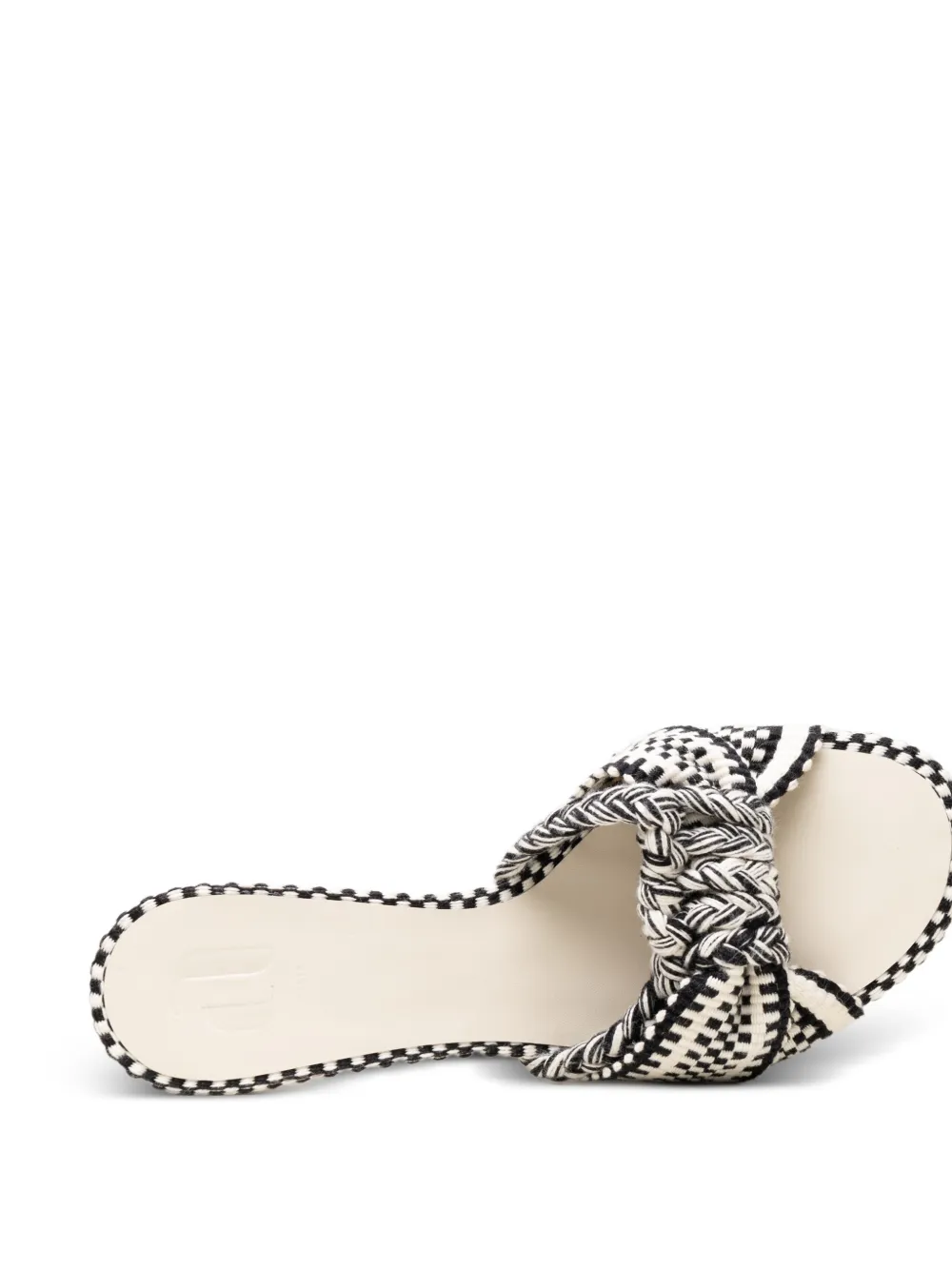 AMAMBAIH Jimena sandalen met hak Beige