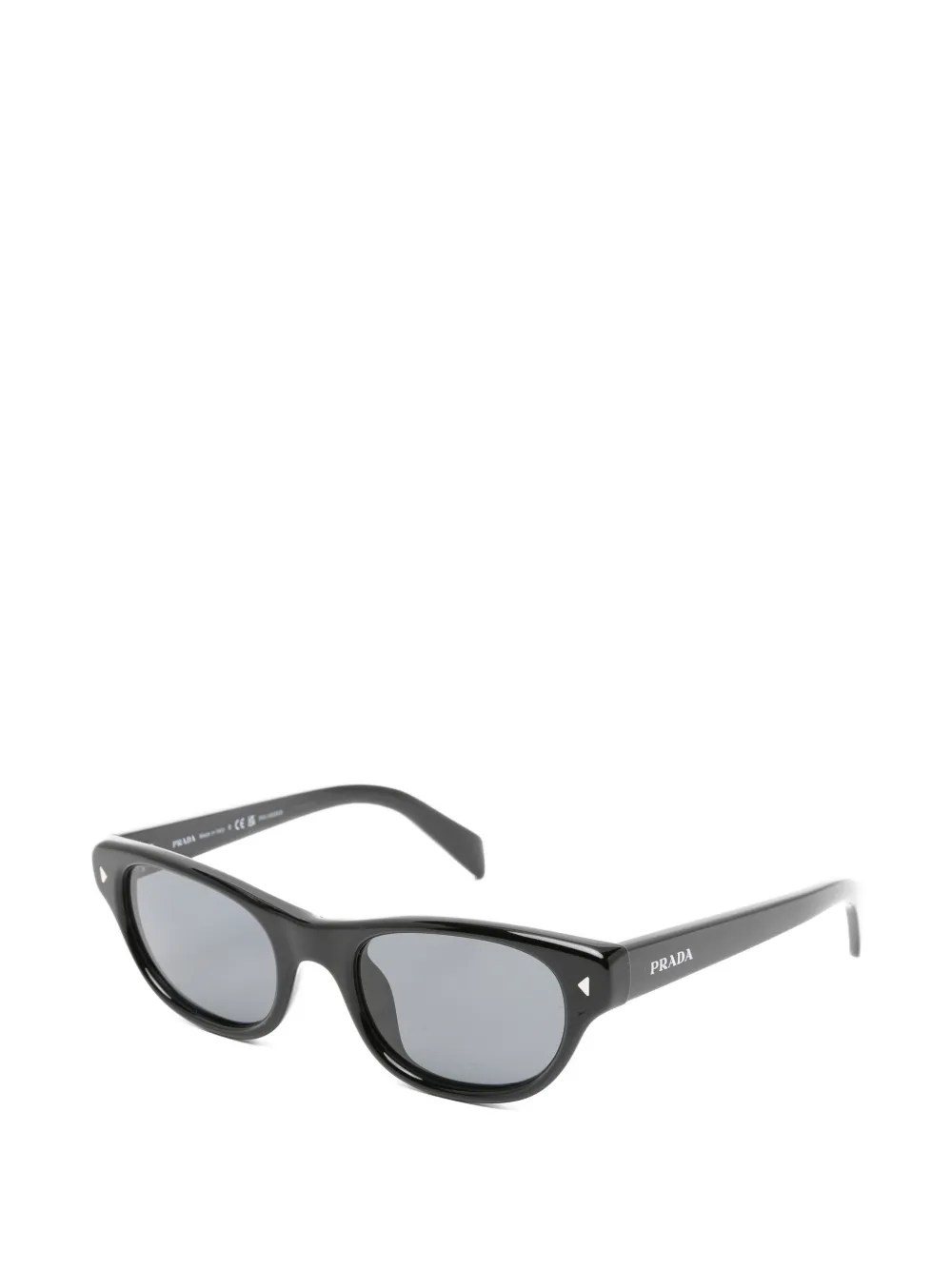 Prada Eyewear Zonnebril met cat-eye montuur Zwart
