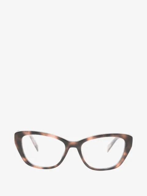Prada Eyewear cat-eye tortoiseshell-effect glasses