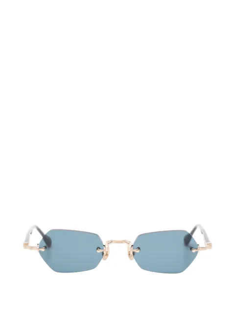 Matsuda rimless geometric-frame sunglasses
