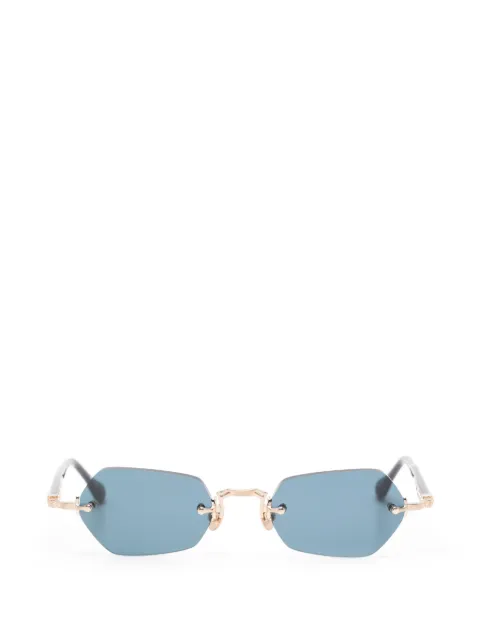 Matsuda rimless geometric-frame sunglasses