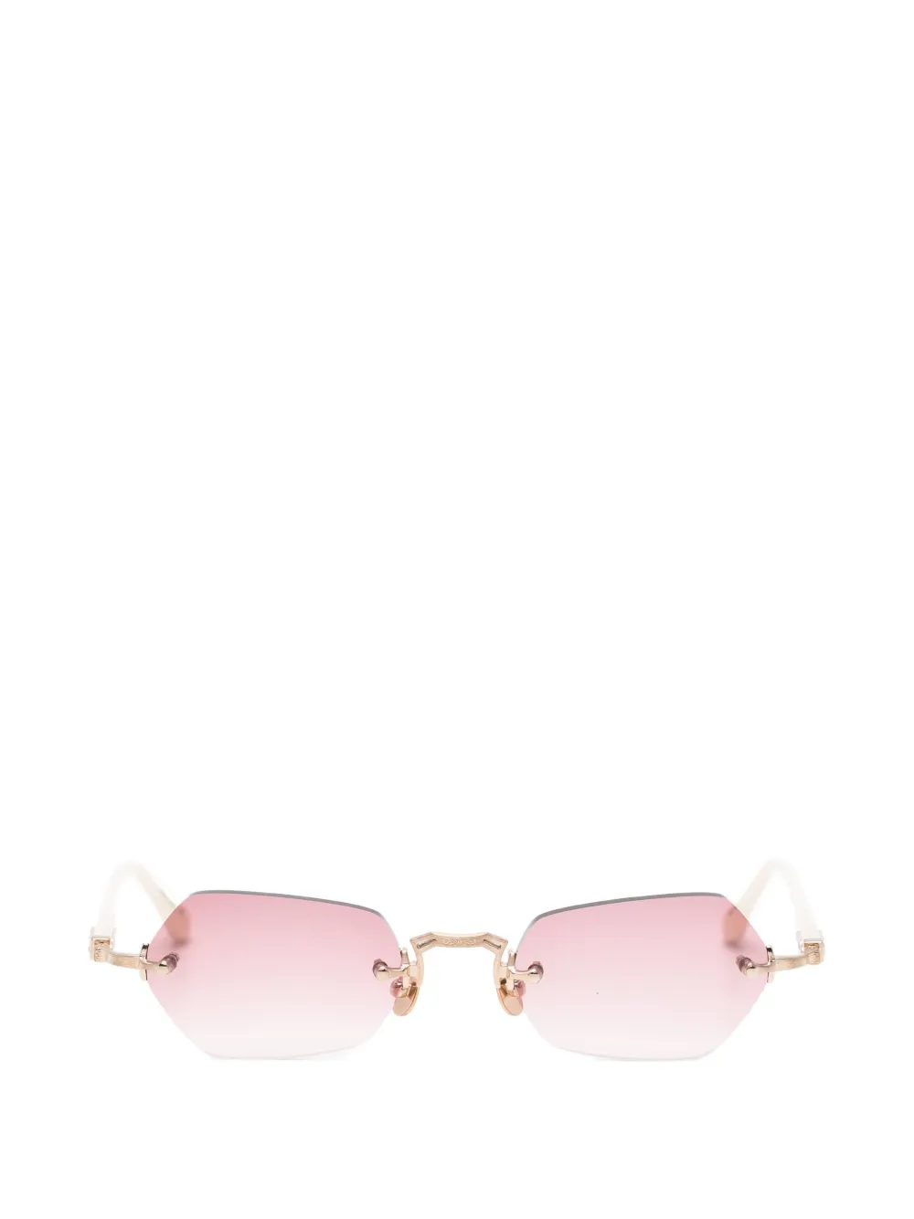 Matsuda geometric-frame sunglasses - Toni neutri