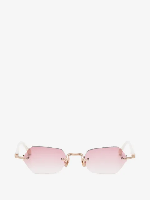 Matsuda geometric-frame sunglasses