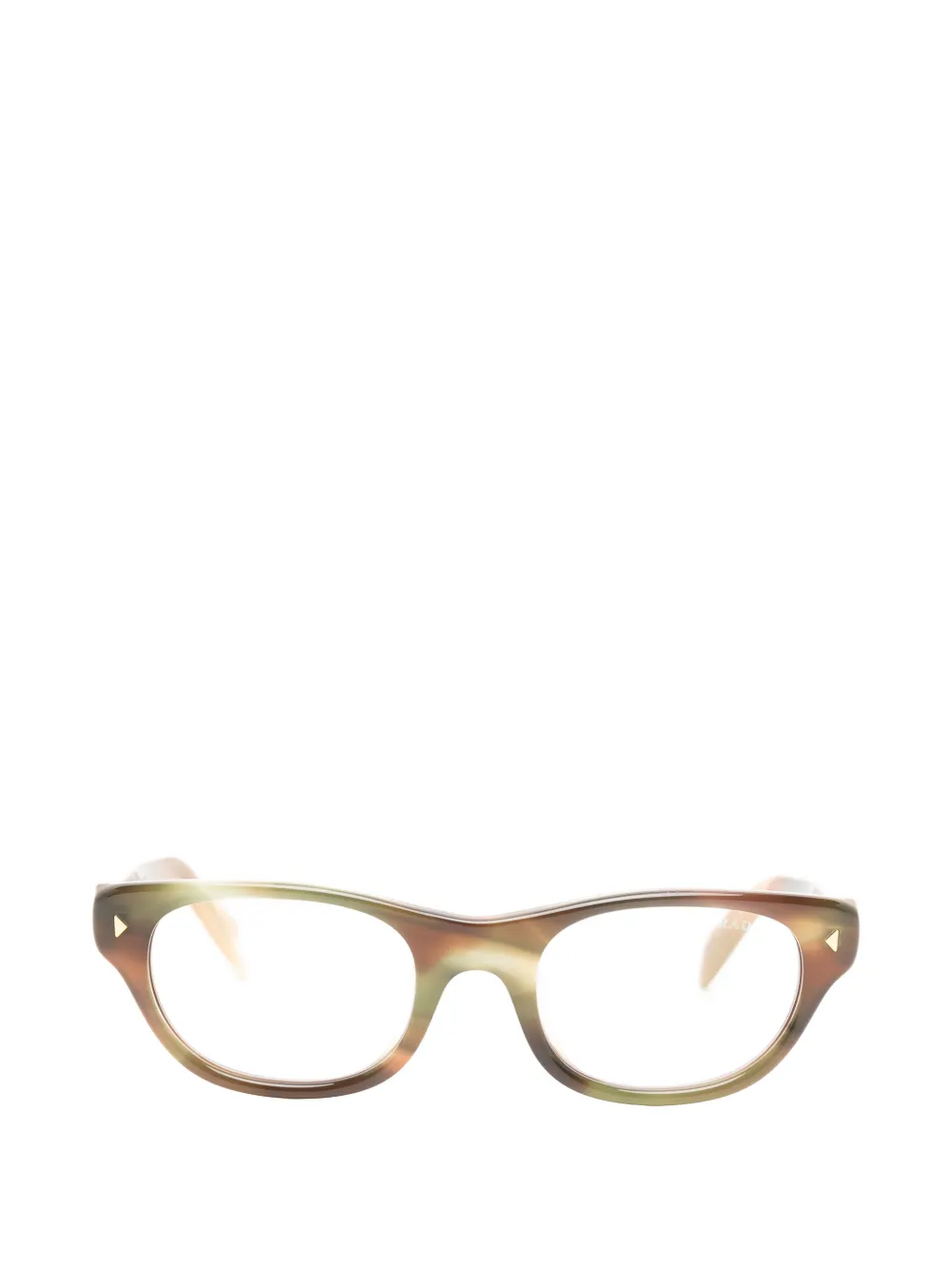 Prada Eyewear Occhiali da sole cat-eye - Marrone