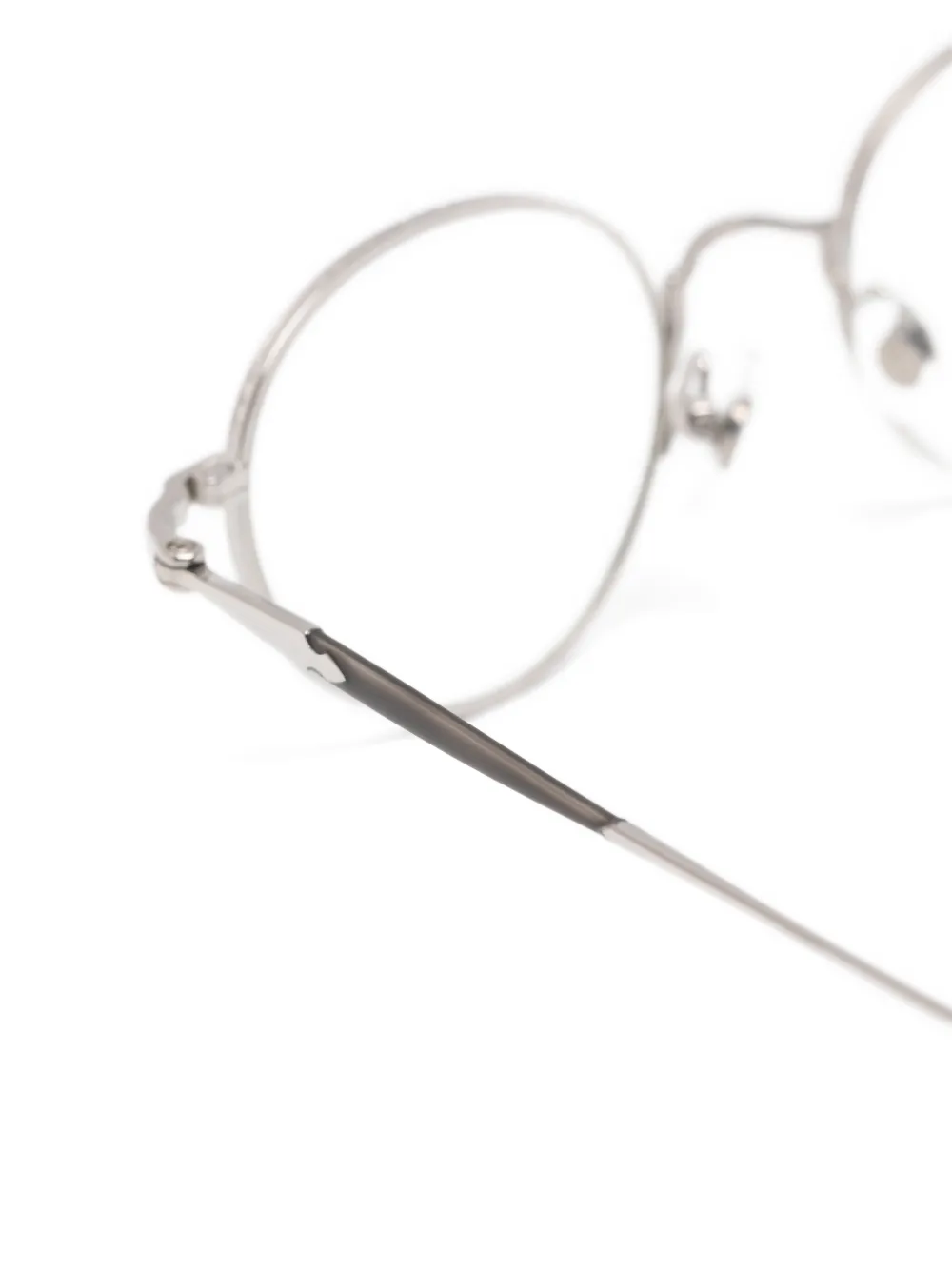 Matsuda Bril met rond montuur Zilver