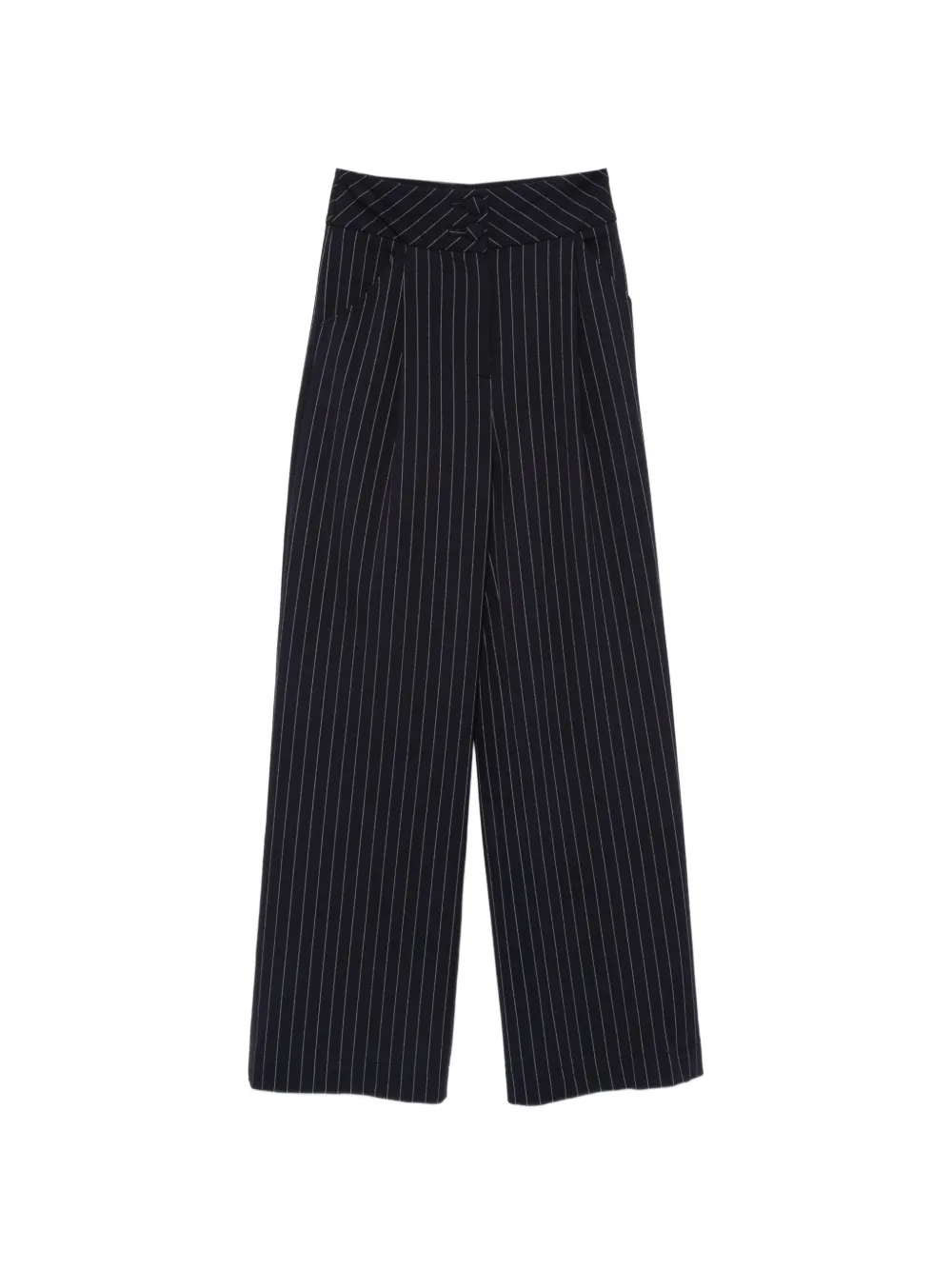 MITILIANE COUTURE pinstripe-pattern trousers - Blu
