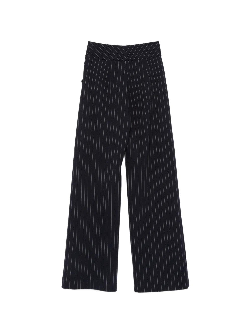 MITILIANE COUTURE Broek met krijtstreep Blauw
