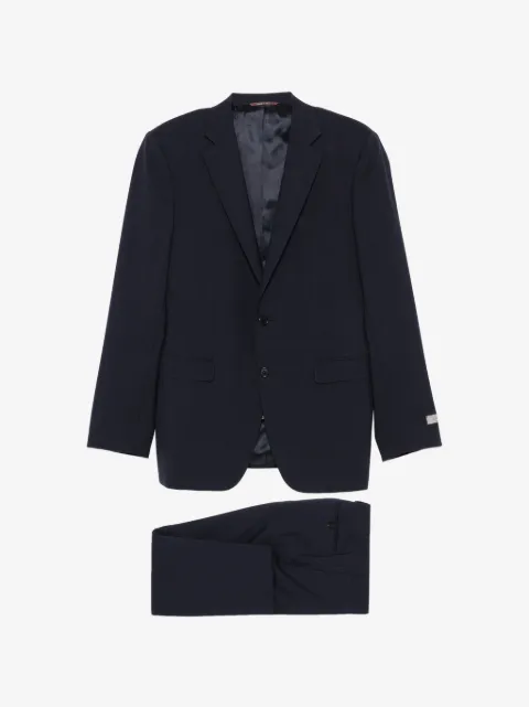 Canali costume en laine à carreaux