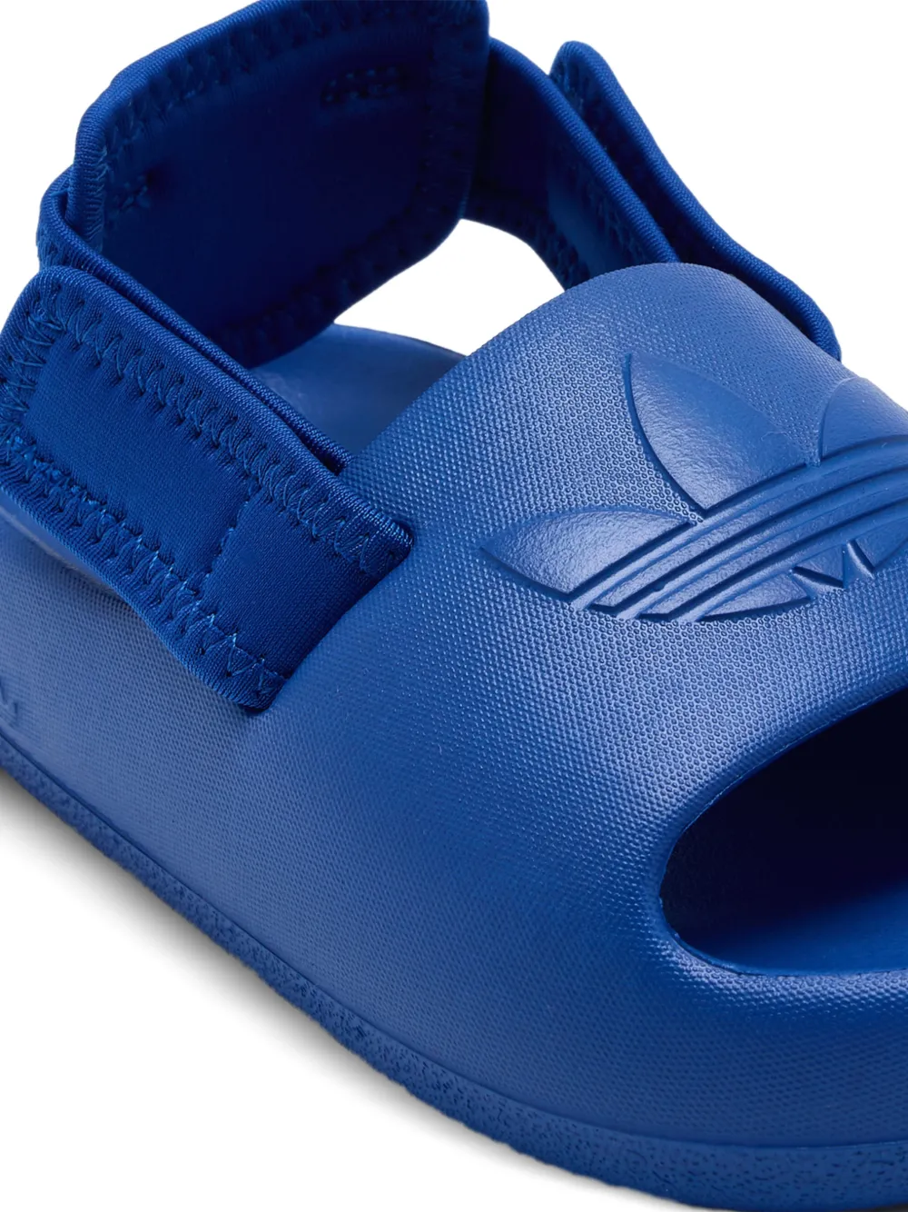adidas Kids Adilette Adiform sandalen met klittenband Blauw