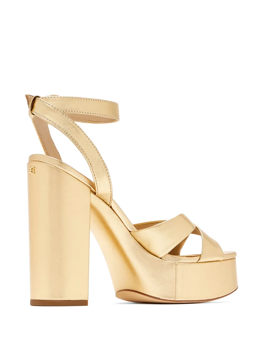 Sam Edelman Sabrina platform buckle sandals Goud