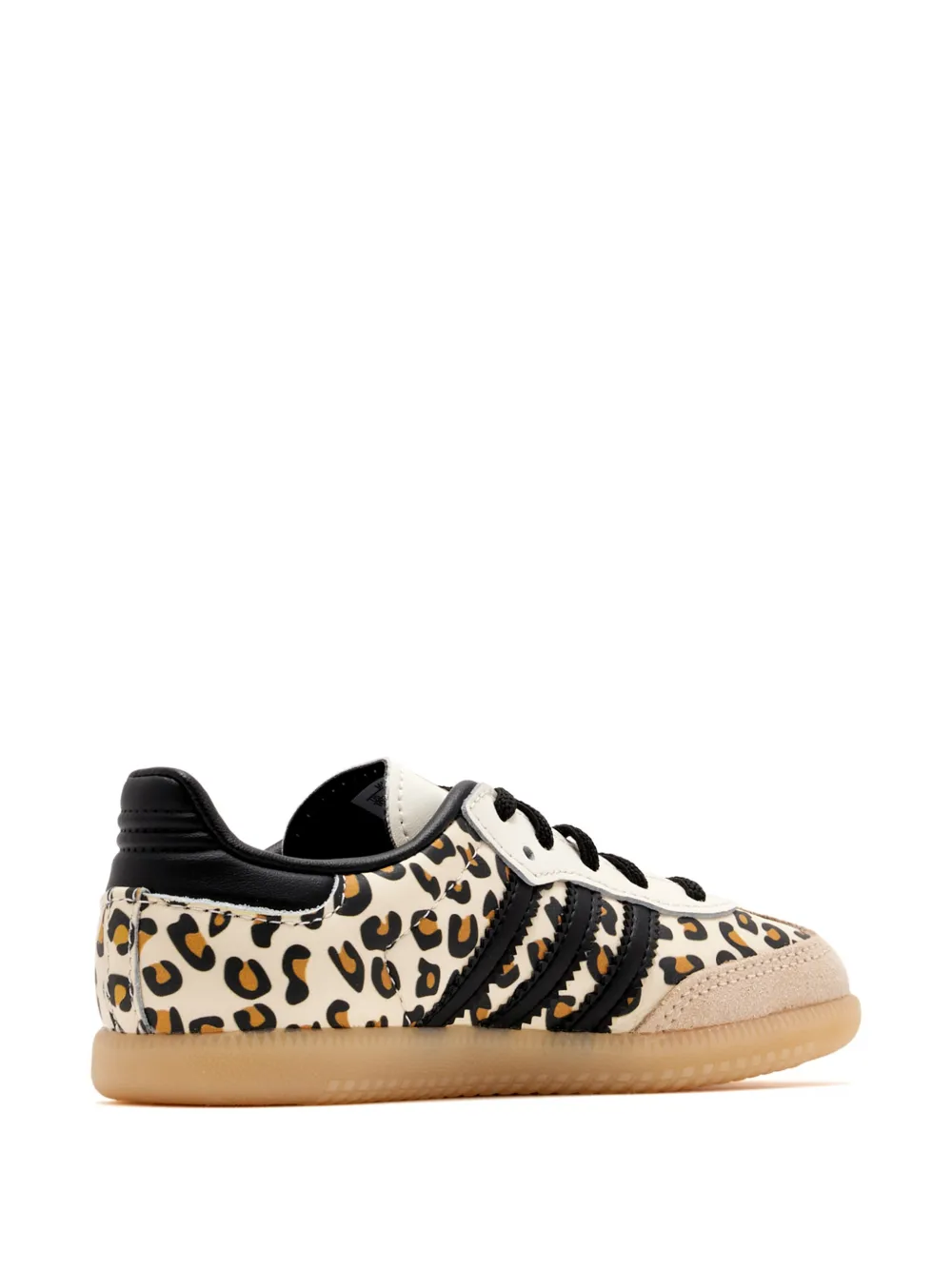 adidas Kids Samba sneakers met luipaardprint Beige