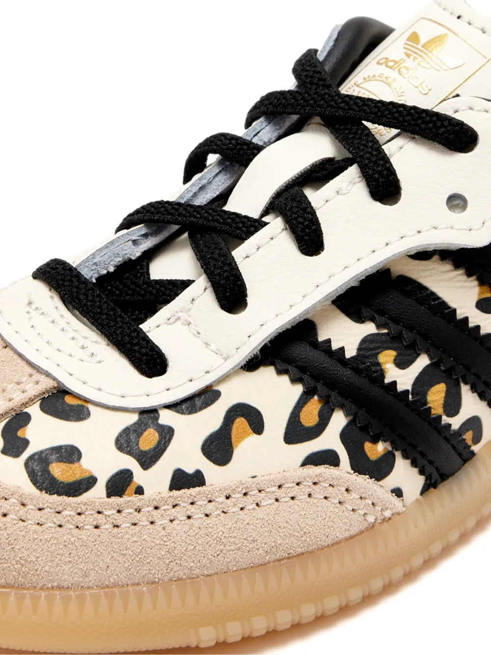 adidas Kids Samba sneakers met luipaardprint Beige