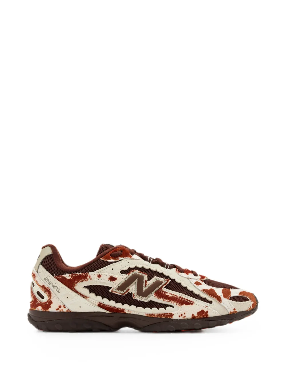 New Balance x Atmos mesh sneakers met print Bruin