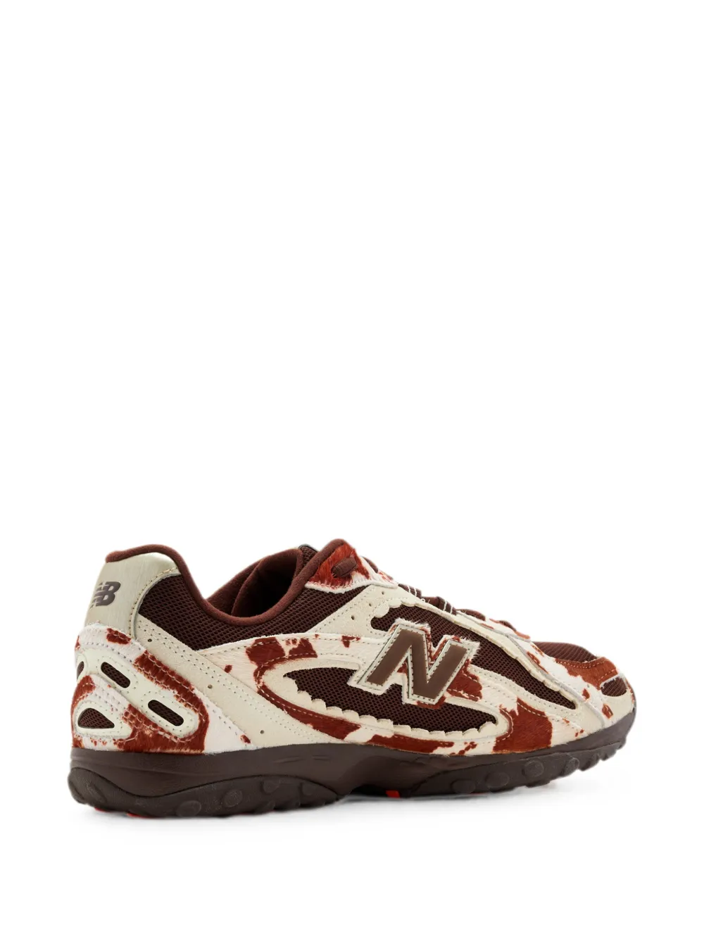 New Balance x Atmos mesh sneakers met print Bruin