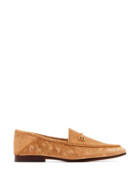 Sam Edelman Loraine horsebit floral-jacquard loafers