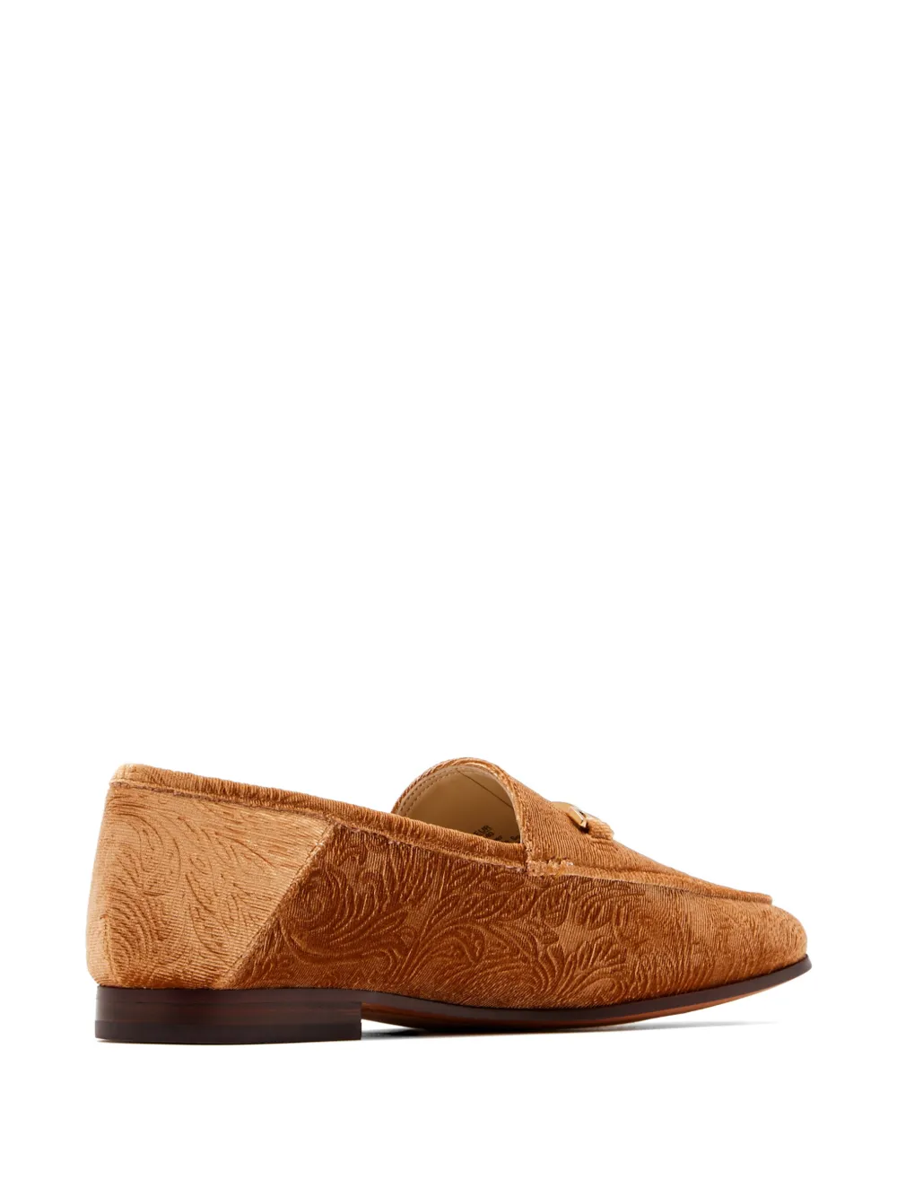 Sam Edelman Loraine horsebit floral-jacquard loafers Bruin