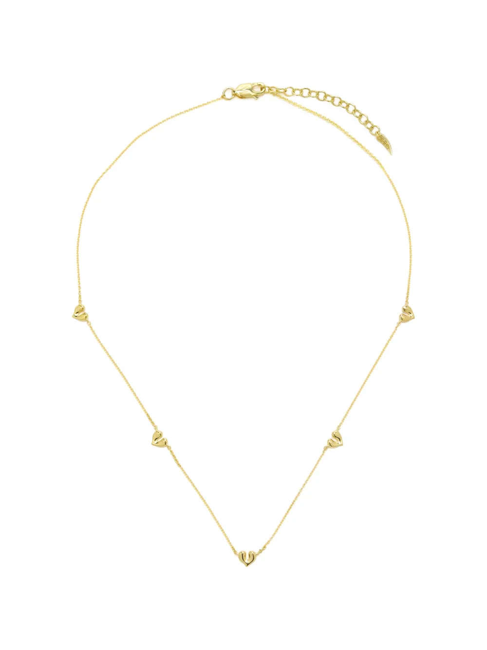 Missoma heart-motif necklace - Oro