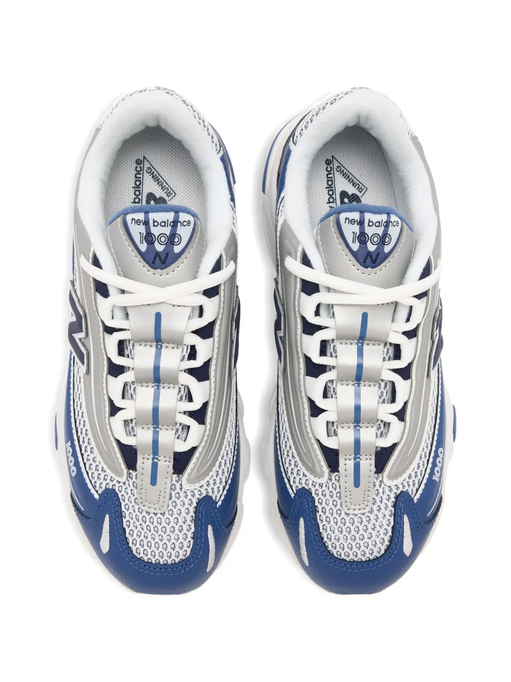 New Balance Kids 1000 panelled sneakers Blauw