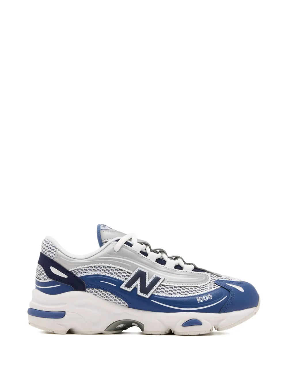 New Balance Kids 1000 panelled sneakers - Blau