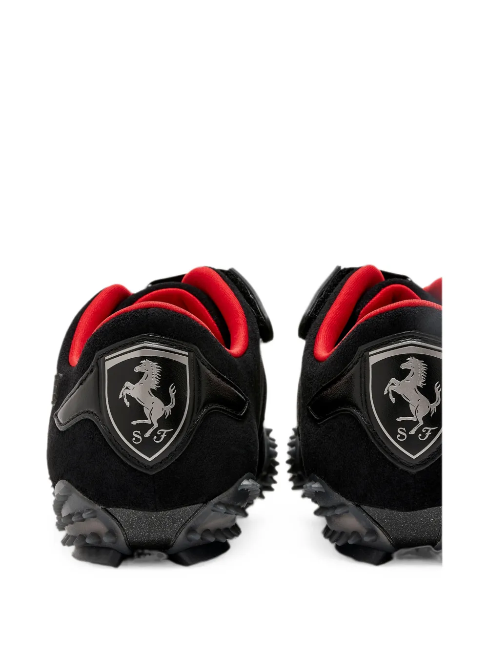 PUMA x Ferrari touch-strap sneakers Zwart