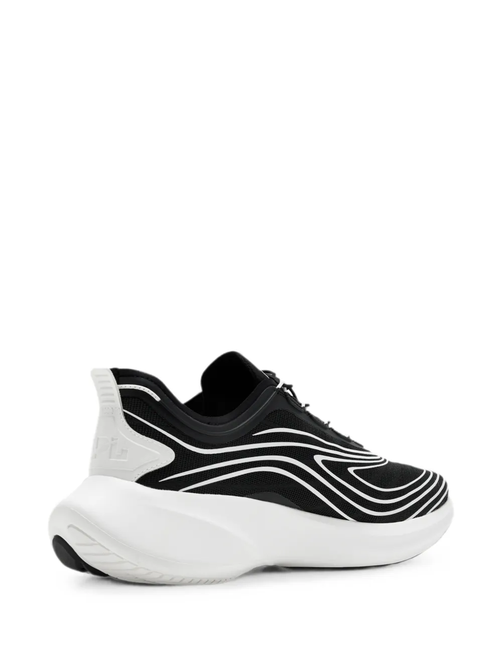APL: ATHLETIC PROPULSION LABS wave-print toggle-fastening sneakers Zwart