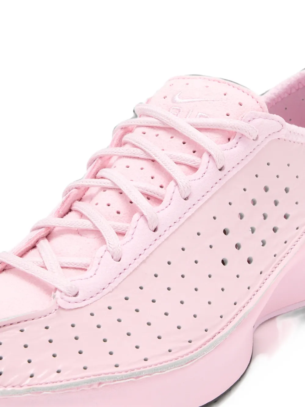 Nike Air Superfly perforated panelled sneakers Roze