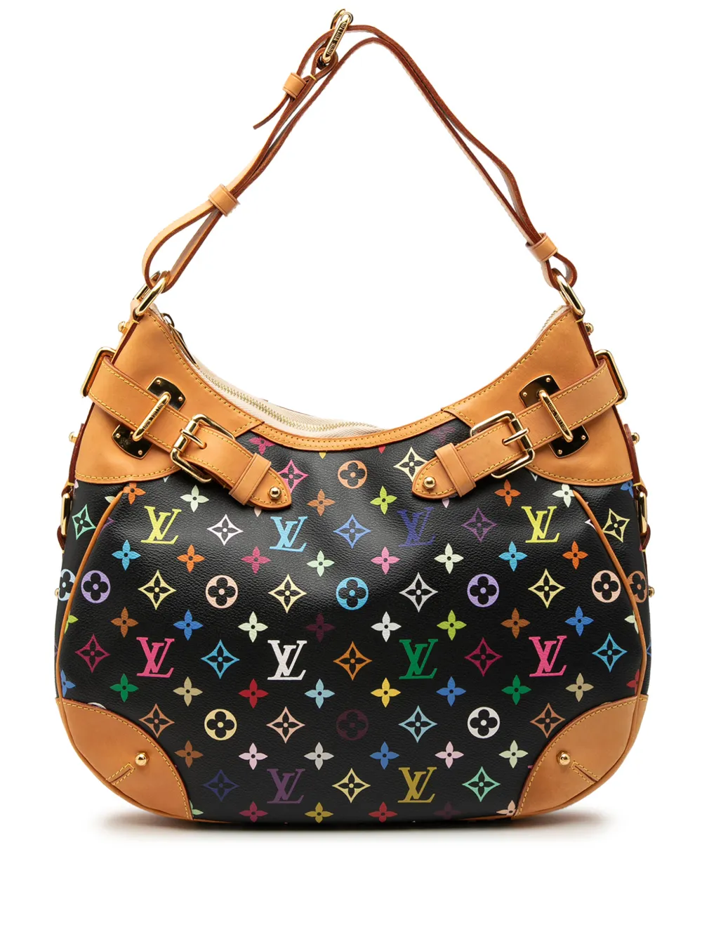 Louis Vuitton Pre-Owned 2008 Monogram Multicolore Greta shoulder bag - Nero