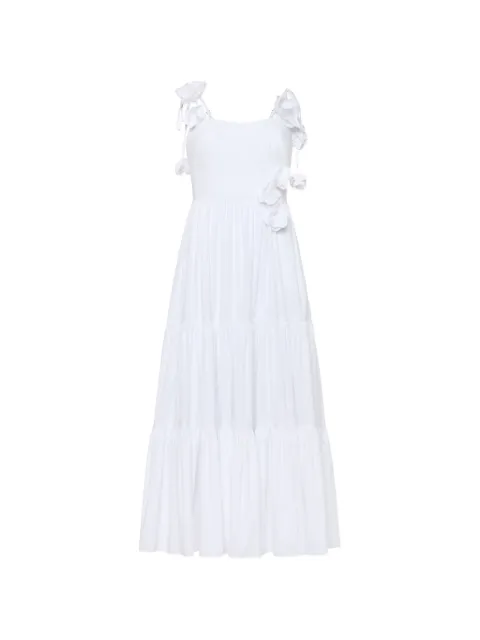 Cinq A Sept robe Kael à volants superposés et fleurs appliquées