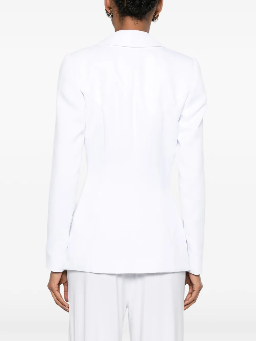 MITILIANE COUTURE Blazer met puntige revers Wit