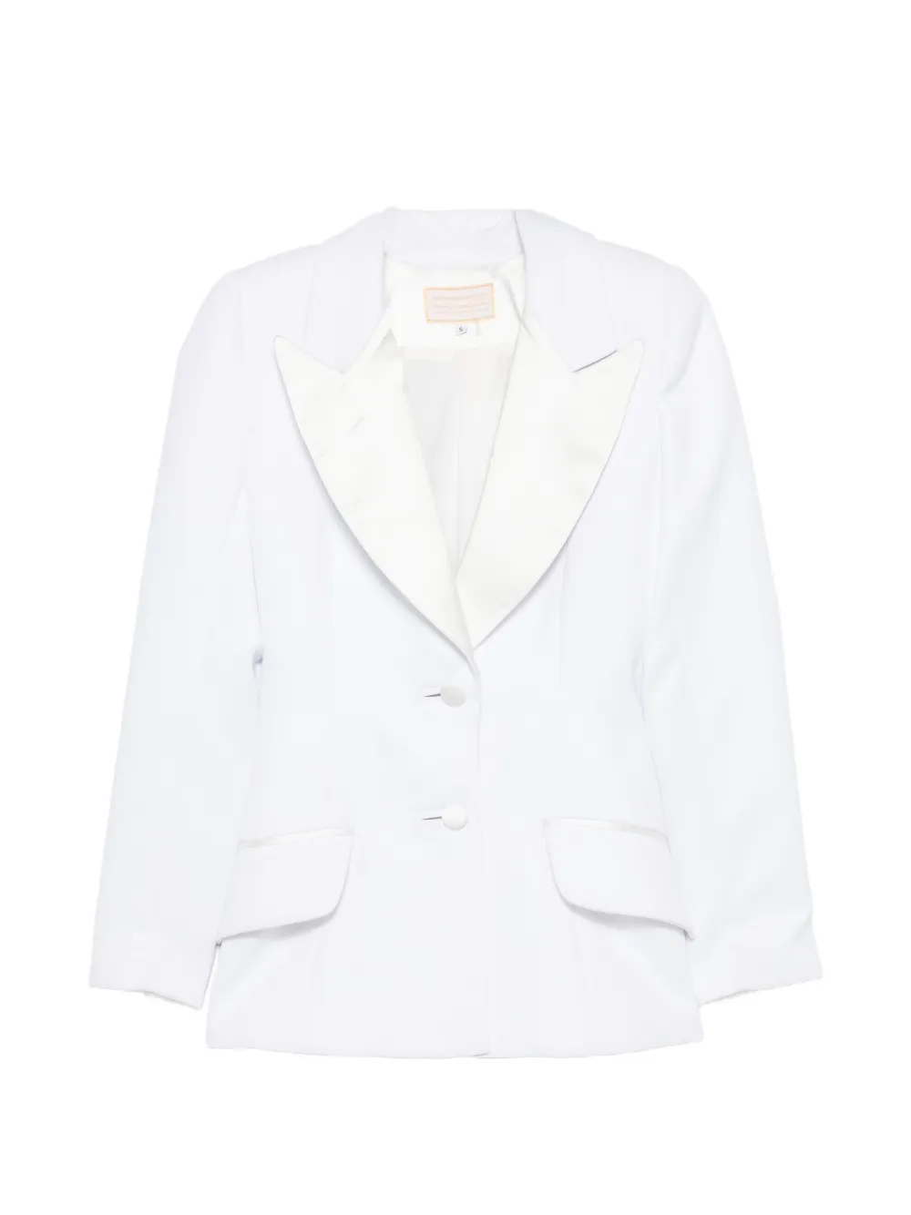 MITILIANE COUTURE peak-lapel blazer - Bianco