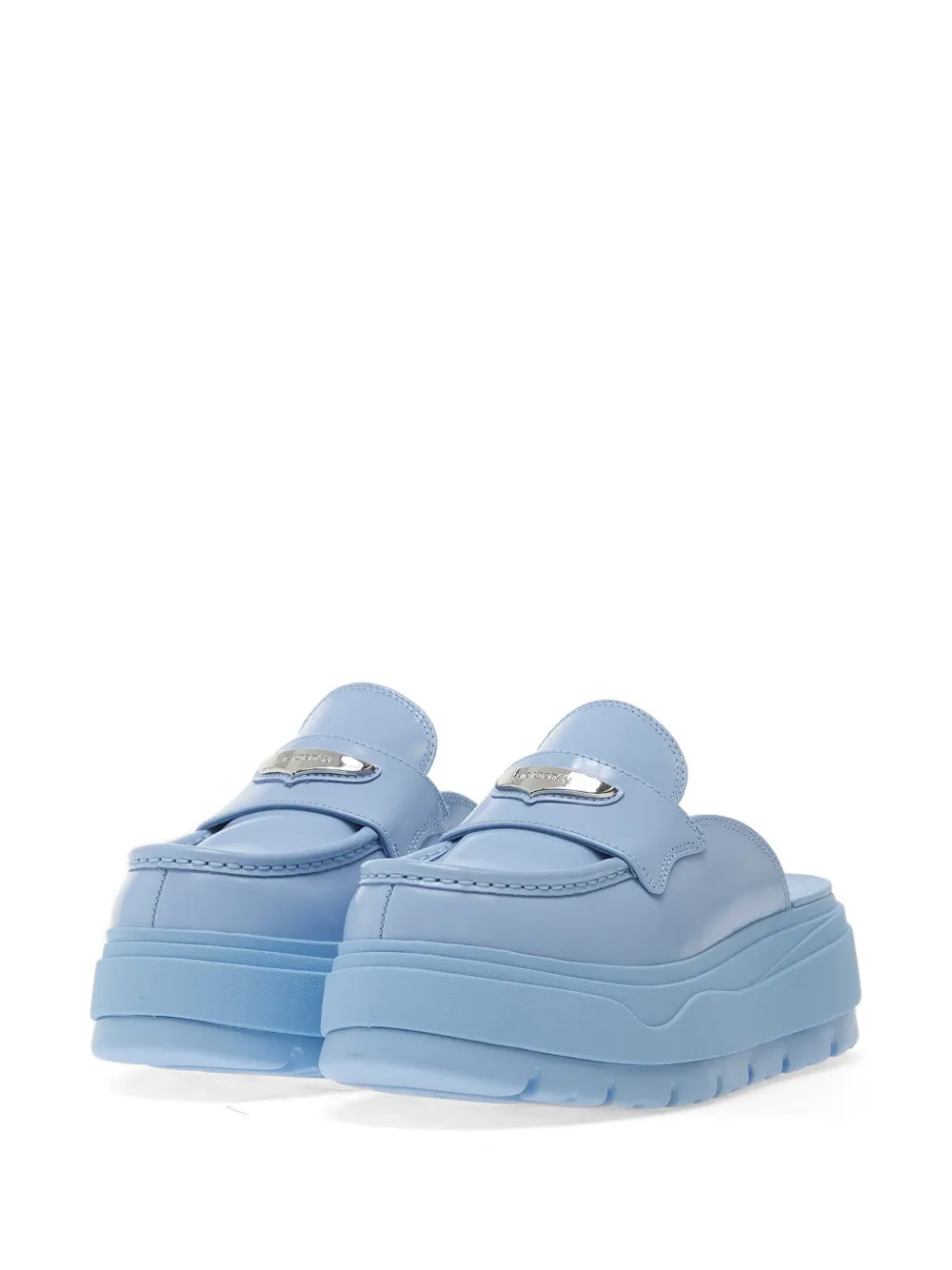 Jordan Muiltjes met logoplakkaat Blauw