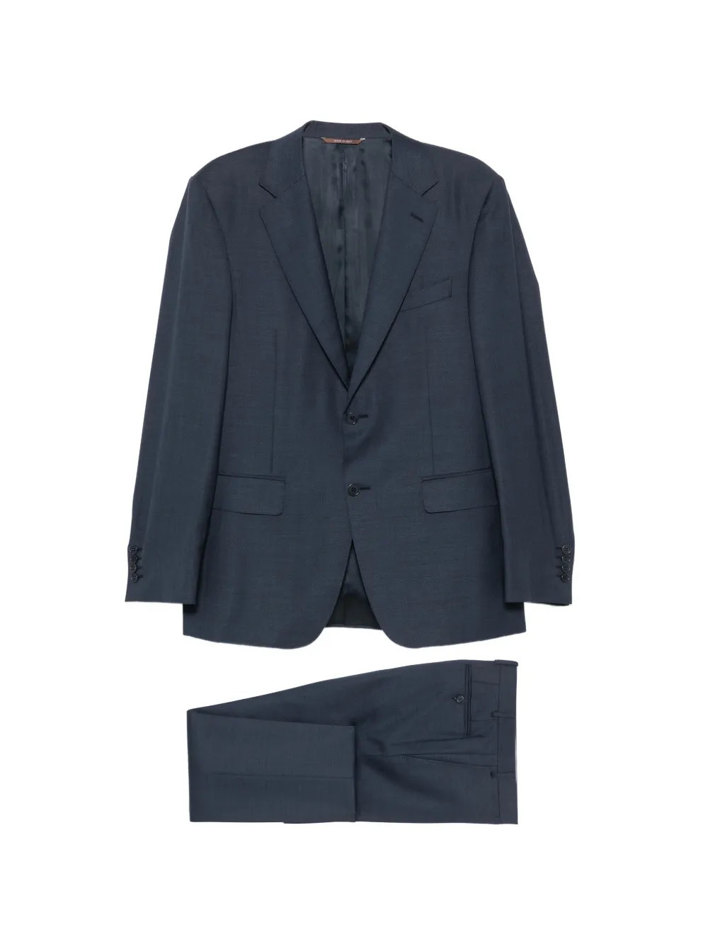 Canali single-breasted suit - Blu