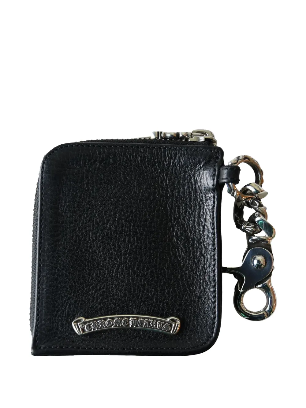 Chrome Hearts Cemetery Cross Patch Wallet | Black | FARFETCH ZA