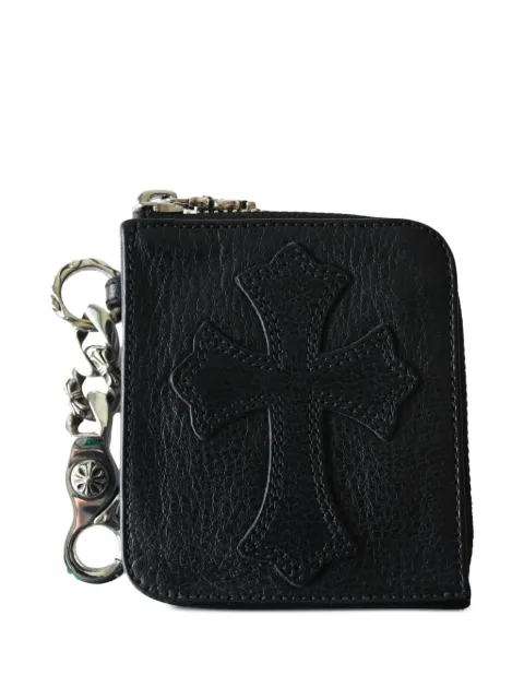 Chrome Hearts Cemetery Cross patch wallet